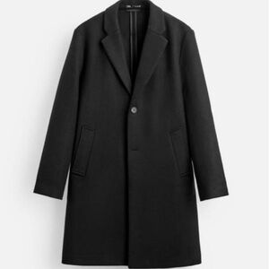 Zara Black Pea Coat